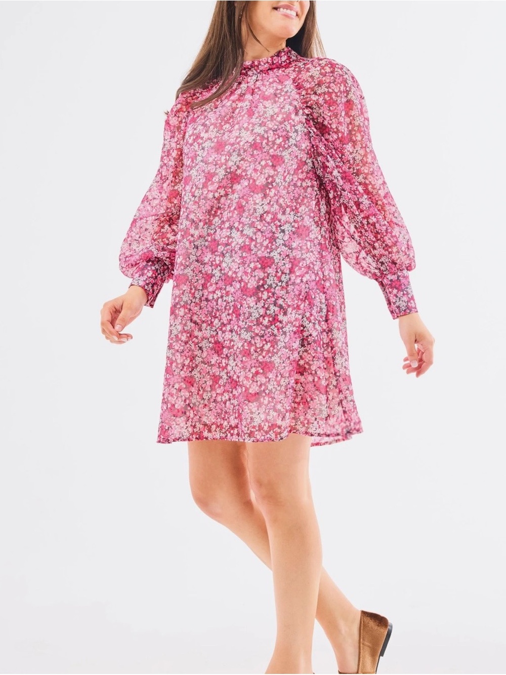 Mary Square- Veronica Dress/ Daydreaming Pink